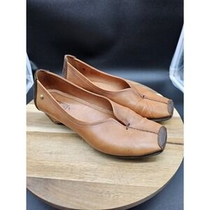 Pikolinos Womens Size 36 Brown Leather Slip On Pumps US Size 6